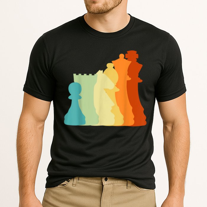 Retro Chess , Chess Player, Chess Performance Shirt