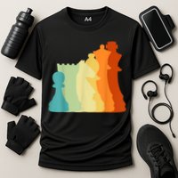 Retro Chess , Chess Player, Chess Performance Shirt