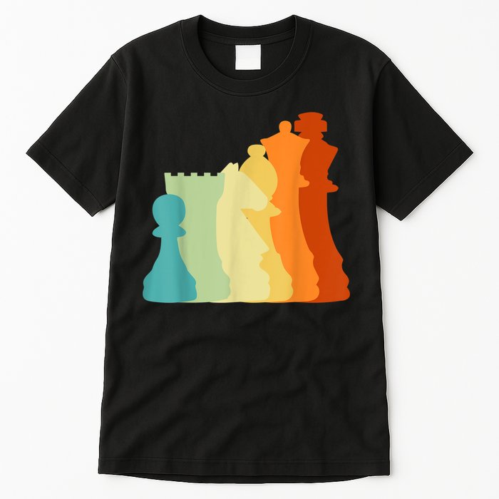 Retro Chess , Chess Player, Chess Tall T-Shirt