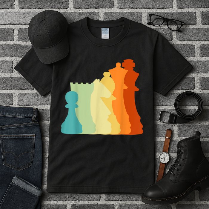 Retro Chess , Chess Player, Chess Tall T-Shirt