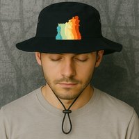 Retro Chess , Chess Player, Chess Bucket Hat