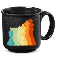 Retro Chess , Chess Player, Chess 15oz Campfire Ceramic Mug