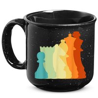 Retro Chess , Chess Player, Chess 15oz Campfire Ceramic Mug