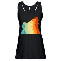 Retro Chess , Chess Player, Chess Ladies Essential Flowy Tank