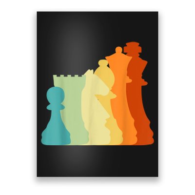 Retro Chess , Chess Player, Chess Poster