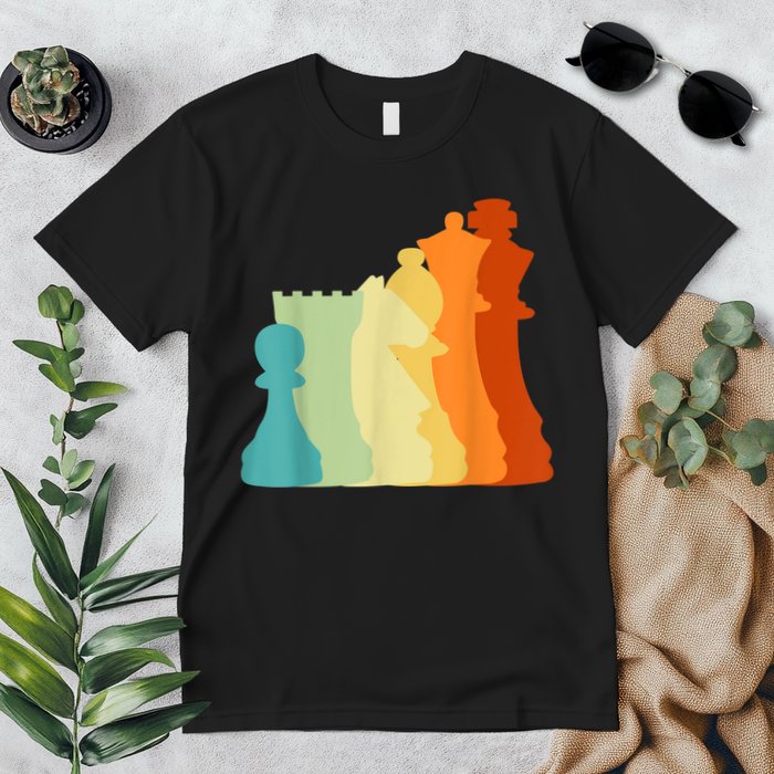 Retro Chess , Chess Player, Chess Premium T-Shirt