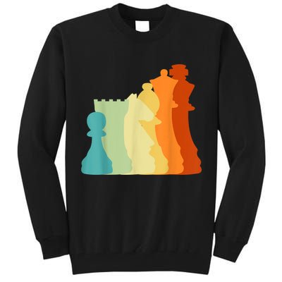 Retro Chess , Chess Player, Chess Tall Sweatshirt