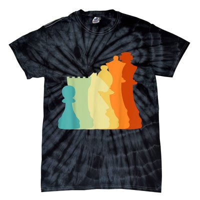 Retro Chess , Chess Player, Chess Tie-Dye T-Shirt