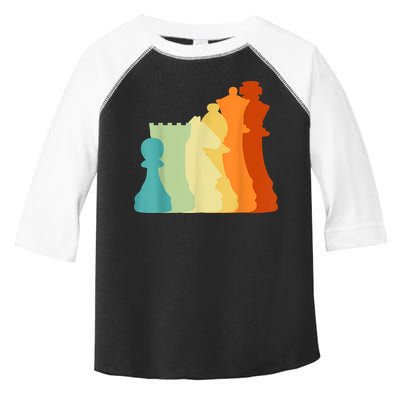 Retro Chess , Chess Player, Chess Toddler Fine Jersey T-Shirt