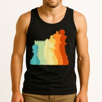 Retro Chess , Chess Player, Chess Tank Top