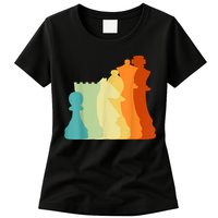 Retro Chess , Chess Player, Chess Womens T-Shirt