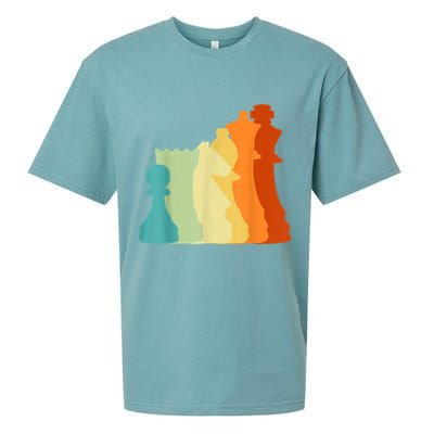 Retro Chess , Chess Player, Chess Sueded Cloud Jersey T-Shirt