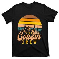 Retro Cousin Crew Mountain Funny Family T-Shirt