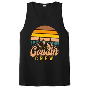 Retro Cousin Crew Mountain Funny Family PosiCharge Competitor Tank