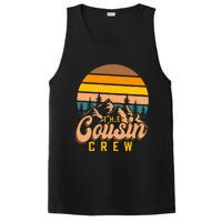 Retro Cousin Crew Mountain Funny Family PosiCharge Competitor Tank