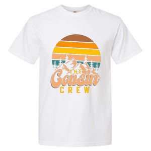 Retro Cousin Crew Mountain Funny Family Garment-Dyed Heavyweight T-Shirt