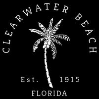 Retro Cool Clearwater Beach Mens Womens Florida City Backpack