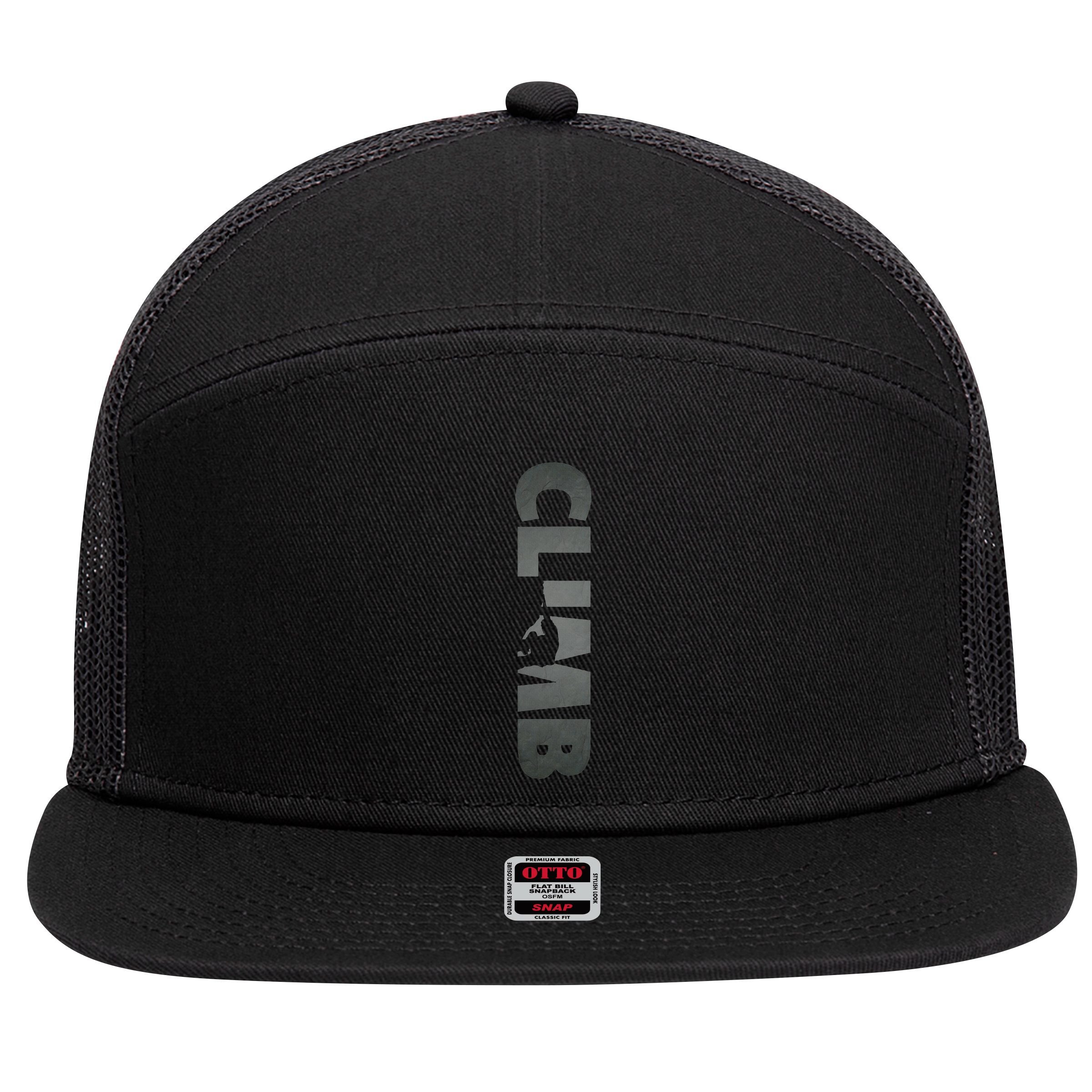 Rock Climbing Clothing Rock Climbing 7 Panel Mesh Trucker Snapback Hat