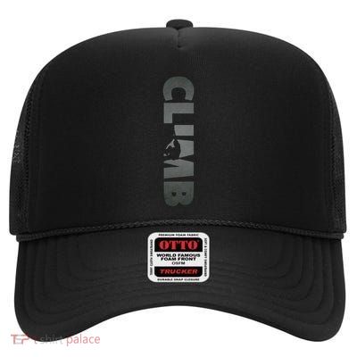 Rock Climbing Clothing Rock Climbing High Crown Mesh Back Trucker Hat
