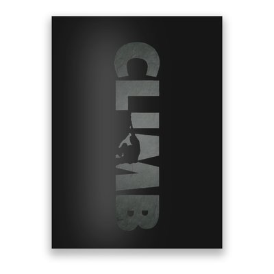 Rock Climbing Clothing Rock Climbing Poster