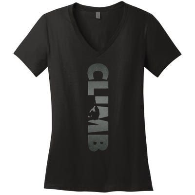 Rock Climbing Clothing Rock Climbing Women's V-Neck T-Shirt