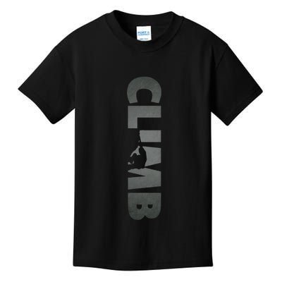 Rock Climbing Clothing Rock Climbing Kids T-Shirt