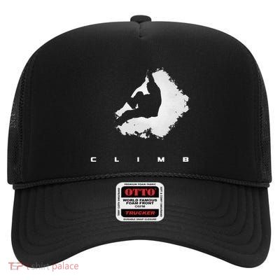 Rock Climbing Clothing Rock Climbing High Crown Mesh Back Trucker Hat
