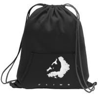 Rock Climbing Clothing Rock Climbing Sweatshirt Cinch Pack Bag