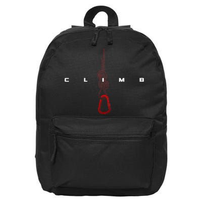 Rock Climbing Clothing Rock Climbing 16 in Basic Backpack