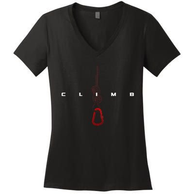 Rock Climbing Clothing Rock Climbing Women's V-Neck T-Shirt