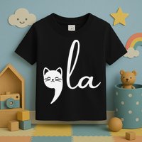 Retro Cat Comma La Kamala Harris For President 2024 Election Toddler T-Shirt