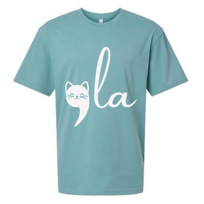 Retro Cat Comma La Kamala Harris For President 2024 Election Sueded Cloud Jersey T-Shirt