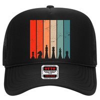 Retro Chess Chessboard Chess Character Chess Pieces Hat
