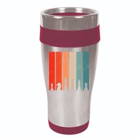 Retro Chess Chessboard Chess Character Chess Pieces 16oz Travel Tumbler