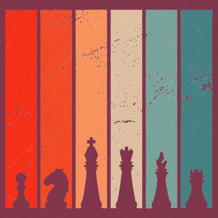 Retro Chess Chessboard Chess Character Chess Pieces 16oz Travel Tumbler