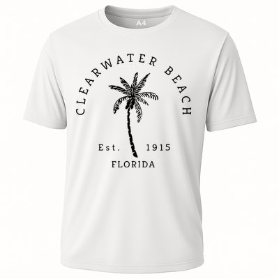 Retro Cool Clearwater Beach Original Florida Beaches Cooling Performance Crew T-Shirt