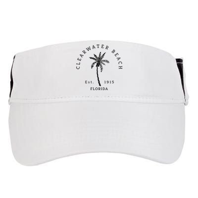 Retro Cool Clearwater Beach Original Florida Beaches Adult Drive Performance Visor