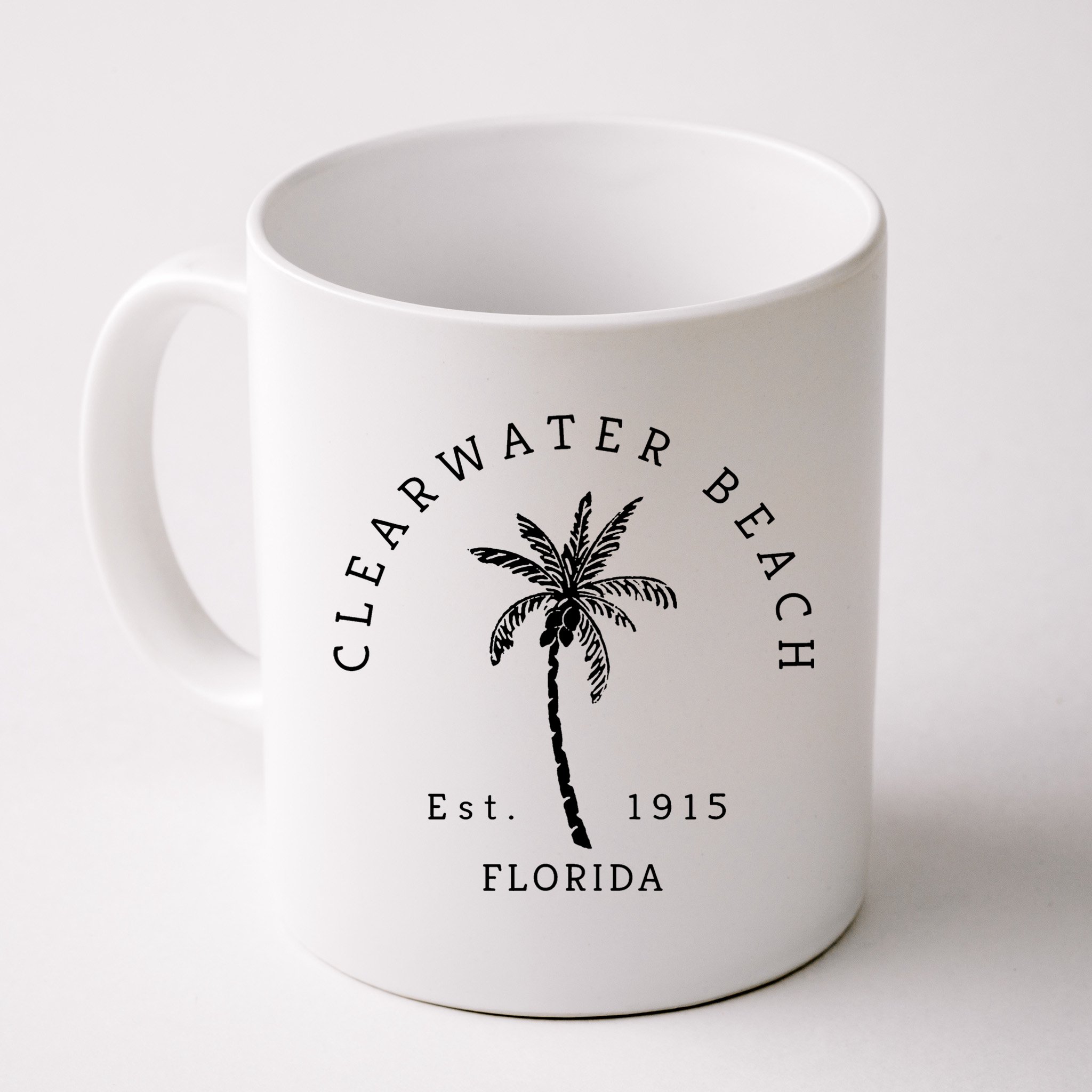 Retro Cool Clearwater Beach Original Florida Beaches Mug