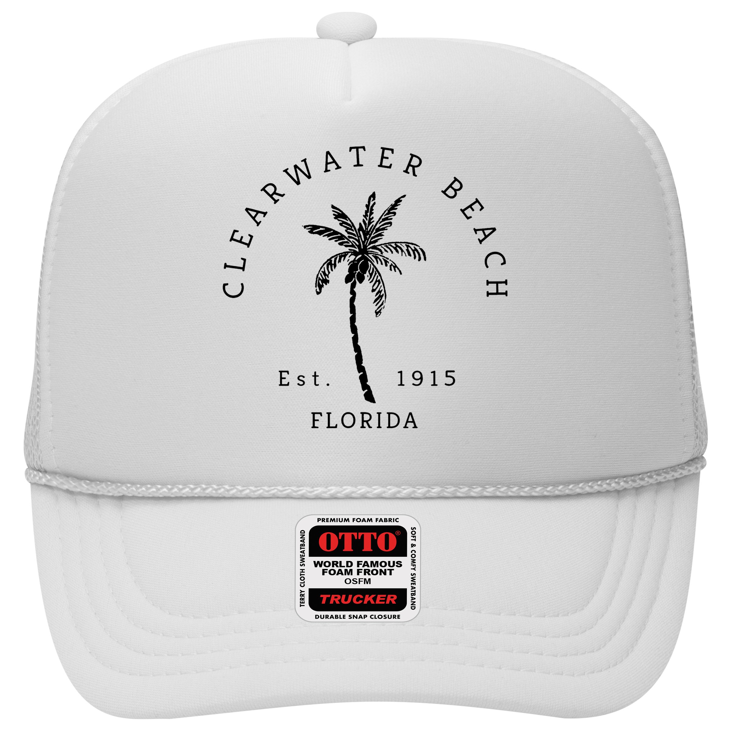 Retro Cool Clearwater Beach Original Florida Beaches Hat