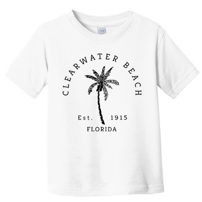 Retro Cool Clearwater Beach Original Florida Beaches Toddler T-Shirt