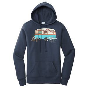 Rv Camper Camping Crew Road Trip Gift Women's Pullover Hoodie