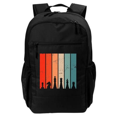 Retro Chess Chessboard Chess Character Chess Pieces Backpack