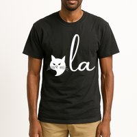 Retro Cat Comma La Kamala Harris For President 2024 Election Tall T-Shirt