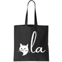 Retro Cat Comma La Kamala Harris For President 2024 Election Bag