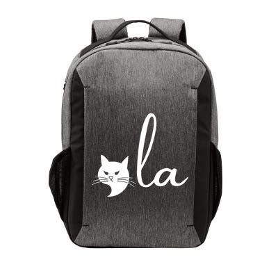 Retro Cat Comma La Kamala Harris For President 2024 Election Vector Backpack