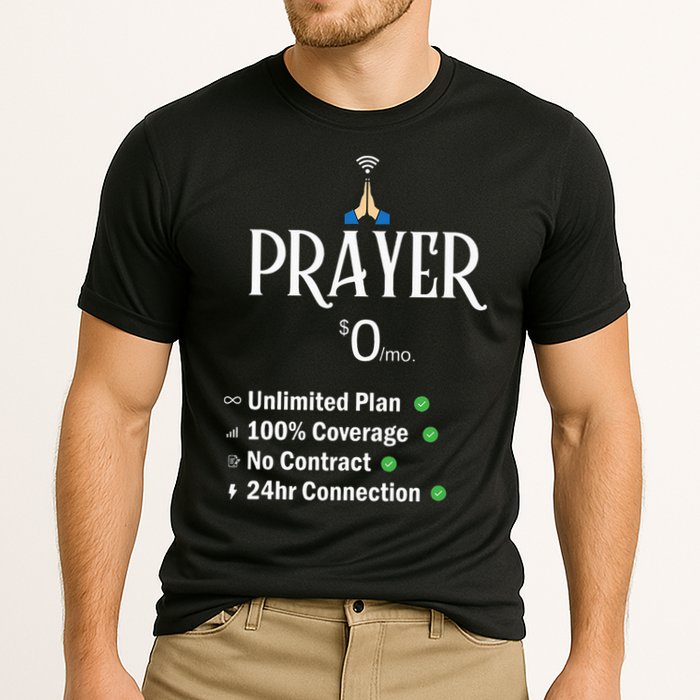 retro Christian Catholic Prayer About Jesus Cooling Performance Crew T-Shirt