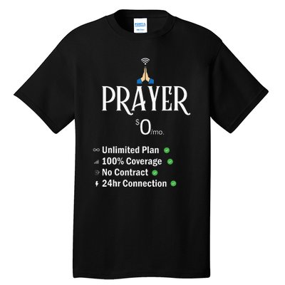 retro Christian Catholic Prayer About Jesus Tall T-Shirt