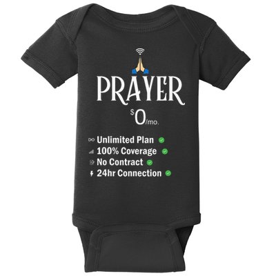 retro Christian Catholic Prayer About Jesus Baby Bodysuit