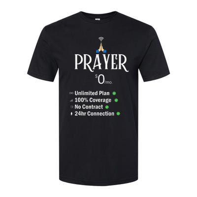 retro Christian Catholic Prayer About Jesus Softstyle CVC T-Shirt