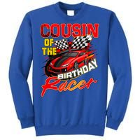 Race Car Cousin Of The Birthday Racer Racing Family Party Sweatshirt